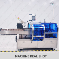 Machine automatique d'emballage de boîtes en carton de papier Machine d'emballage de boîtes en carton de sachet de biscuits sucrés aux amandes