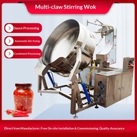 Vente directe usine : Mélangeur planétaire en acier inoxydable à double cuve pour sauces de fondue, pâtes de sésame, beurre de cacahuète, et Teppanyaki