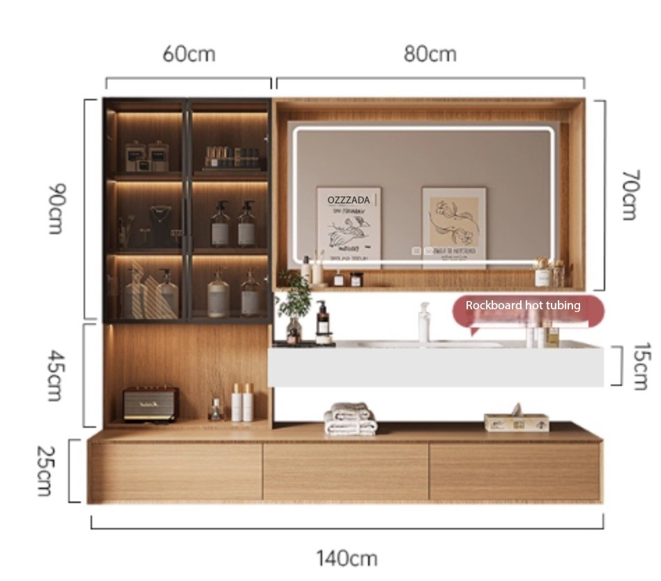 140/150/160/170/180 cm adapté aux besoins du client