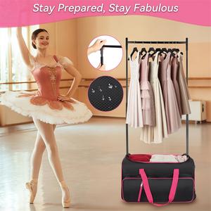 Bolsa de Viaje de Poliéster Impermeable de Gran Capacidad, Personalizada de Fábrica, con Cierre, para Ropa, de Lujo, con Ruedas - Product Image 5