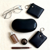 Sac de rangement en silicone personnalisé en gros, 7 couleurs, pochette de voyage tendance pour cosmétiques et maquillage