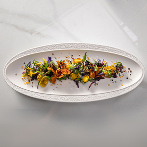 Assiettes en céramique japonaises pour sushi, vaisselle, desserts, collations, <span class=keywords><strong>service</strong></span> de vaisselle, grands plateaux de <span class=keywords><strong>service</strong></span> pour banquet et restaurant - Product Image 4