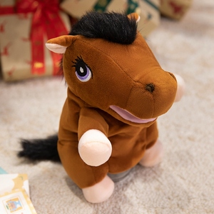 Marioneta <span class=keywords><strong>de</strong></span> caballo pequeño <span class=keywords><strong>de</strong></span> algodón orgánico supersuave, edredón <span class=keywords><strong>de</strong></span> <span class=keywords><strong>fieltro</strong></span> <span class=keywords><strong>de</strong></span> nailon <span class=keywords><strong>de</strong></span> tela <span class=keywords><strong>de</strong></span> felpa personalizable ODM para regalo promocional <span class=keywords><strong>de</strong></span> cumpleaños - Product Image 6