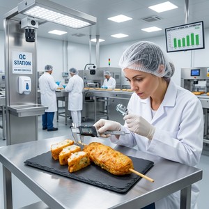Brochettes de gâteau aux légumes et calamar surgelé de qualité supérieure - Collation nutritive aux fruits de mer pour supermarchés, restaurants et vente en gros - Product Image 6