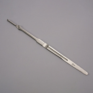 Manche de scalpel en acier inoxydable Lijian, longueur 128 mm, instrument chirurgical vétérinaire réutilisable pour la dissection et la sculpture - Product Image 3