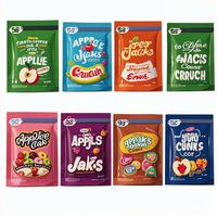 Sacs plats refermables personnalisés de 3,5 po en Mylar, petits sachets anti-odeur pour bonbons, biscuits, aliments pour animaux de compagnie et emballages alimentaires