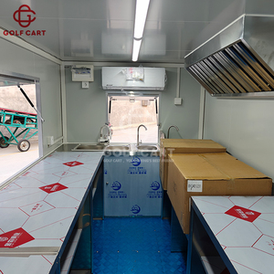Camion de cuisine mobile, chariot de boulangerie, chariot de restauration, remorque à tacos avec cuisine complète, four, friteuse, grill, cuisinière pour tout type de cuisson - Product Image 5
