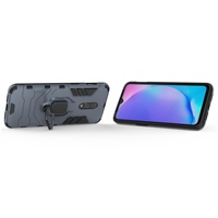 Coque de téléphone portable antichoc robuste avec support de voiture et anneau, motif animalier, en TPU+PC, pour OnePlus 7/7T/6T – En stock, offre spéciale