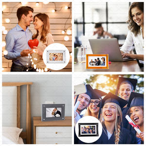 Le premier cadre photo numérique électronique en acrylique à surface miroir de luxe pour la maison au monde - Product Image 6