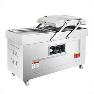 Machine d'emballage sous vide à double chambre pour aliments, viande, saucisses, poisson, légumes, vente en gros d'usine, 400-500 pièces/heure - Product Image 1