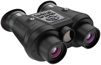 Jumelles tactiques portables à vision nocturne 3D sans lunettes, zoom 6X, IP54, chargement Type-C, écran marche/arrêt automatique, capteur de distance