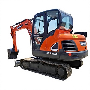 Mini-excavatrices Doosan Dx60 d'occasion de haute qualité, excavatrice sur chenilles hydraulique de 6 tonnes en provenance de Corée, PRIX BAS ! Mini-pelleuse - Product Image 1
