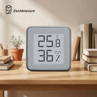 ZenMeasure pour 5.0 Moniteur de température et d'humidité portable d'intérieur Haute précision Thermo-hygromètre ABS PC PMMA 1 an