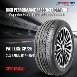 245/45R18 SP726 Nuovo Pneumatico Radiale Tubeless ad Alte Prestazioni per <span class=keywords><strong>Auto</strong></span> Sedan e SUV |   Tecnologia Tedesca per UHP - Product Image 1