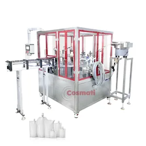 3/4 Side Auto Premade Bag Weighing Packing Stand Up Pouch USA Sauce Yogurt Laundry Detergent Filling and Sealing Machine