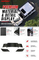 Aileron de toit en fibre de carbone sèche style B800 Perfiply pour Mercedes Benz Classe G W464 G500 AMG G63 W463A W463