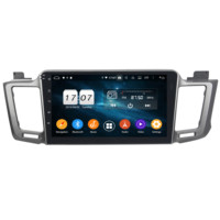 Kd-1058 écran Tactile 10.1 pouces android voiture radio stéréo lecteur pour Toyota RAV4 2013-2018 unité de tête de voiture audio vidéo 4g sim dsp