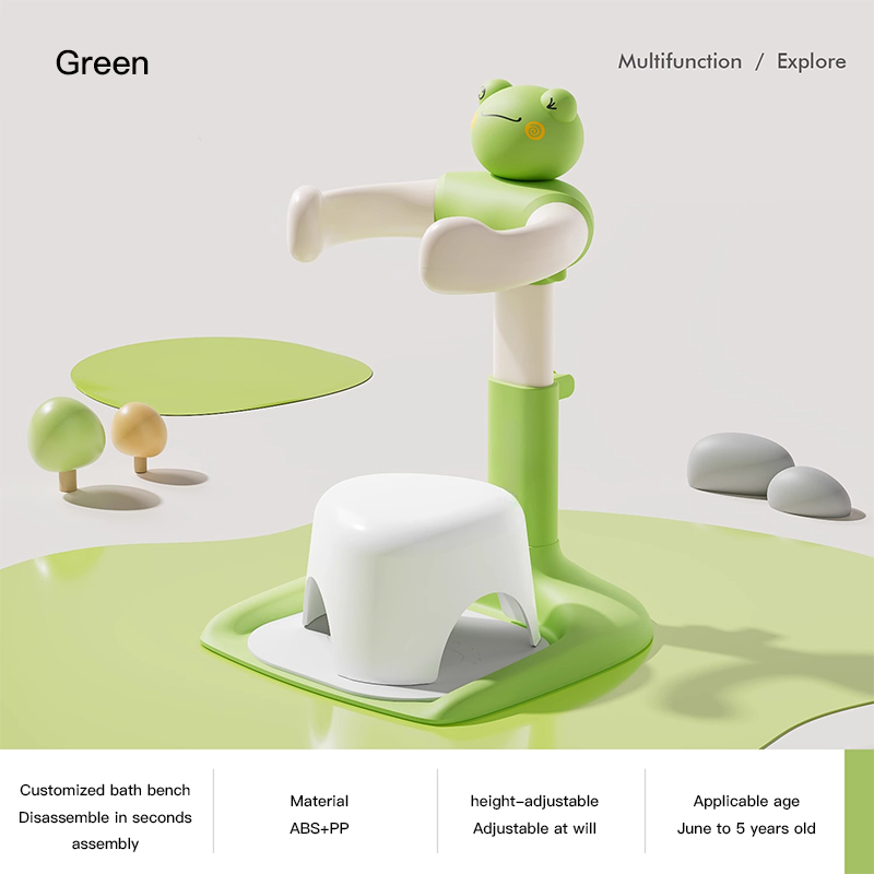Green with PU  cushion and bench