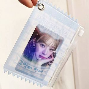 Nouveau porte-carte photo en PVC personnalisé pour idoles Kpop avec porte-clés, album porte-carte photo avec film protecteur - Product Image 5
