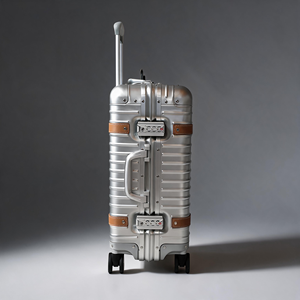 Valise Trolley en aluminium haut de gamme fabriquée en Chine valise Trolley d'embarquement roue universelle serrure TSA valise à bagages Durable - Product Image 4