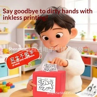 Printer Mini AI Mainan Pintar Terlaris untuk Lintas Negara, 57mm Thermal Tanpa Tinta, Portabel dengan Kontrol Suara AI