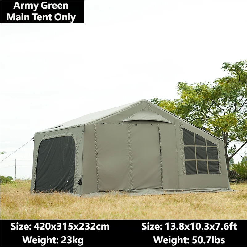 Tente principale uniquement (Vert armée)