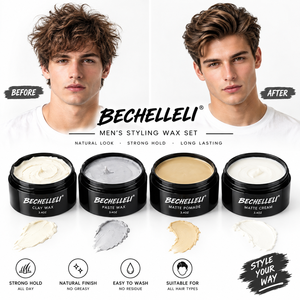Pasta Rambut Penata Gaya Rambut Label Pribadi Daya Rekat Kuat untuk Pria Aroma Kustom Bahan Baku Produk Penataan Rambut Pria - Product Image 4