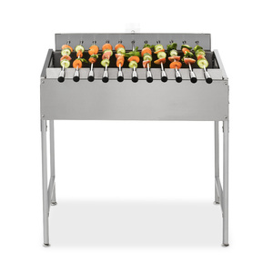 HDCB11 Barbecue Tradizionale Greco-Cipriota a Carbone con Motore Girarrosto e Spiedini per <span class=keywords><strong>Kebab</strong></span>, Griglia da Cipro - Product Image 1