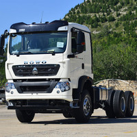 Truk Dump Tipper HOWO TX 10 Roda, Mesin Weichai Diesel 6X6, Stir Kiri, Kondisi Bagus, Merek China, Dijual