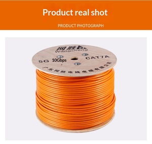 <span class=keywords><strong>Cable</strong></span> <span class=keywords><strong>de</strong></span> Conexión <span class=keywords><strong>Ethernet</strong></span> para Interiores WANGSHENG SFTP Cat7, 305m, 23AWG, 8 Conductores BC CCA, Red <span class=keywords><strong>de</strong></span> Alta Velocidad RJ45 para Uso en el Hogar/Oficina, PVC - Product Image 5