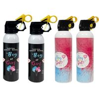 Vente en gros 300g sexe révéler extincteur pulvérisation garçon ou fille sexe révéler fête poudre fumée bombe vaporisateur biodégradable