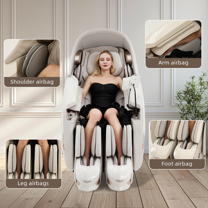 China Luxus 4d <span class=keywords><strong>Massage</strong></span> stuhl mit beheizten Rollen Ganzkörper Shiatsu <span class=keywords><strong>2026</strong></span> - Product Image 5