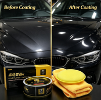 Cera de Recubrimiento Cerámico Duro con Nanocristales de Diamante, Pulimento para Autos, Protección de Pintura Automotriz Hidrofóbica de Alto Brillo