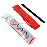Serviette antidérapante en coton à forte absorption de la transpiration pour raquette de badminton, raquette de tennis, raquette de paddle