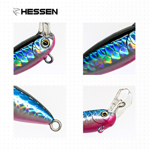 Minnow in PVC da 3.2g 28mm a immersione rapida, con linguetta invertita e eccellente stile di nuoto, per la pesca di trote e pesci d'acqua salata - Product Image 3