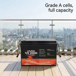 12V LiFePO4 Batterij Serie. 100Ah tot 400Ah. Van Weekend Warrior tot Seriële Off-Grid. Bluetooth.IP65. 6000 cycli. - Product Image 1