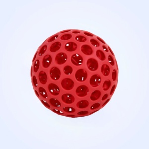Balles anti-stress en polyester super élastique imprimées en 3D pour les enfants de 5 à 7 ans, 6 cm - Product Image 6