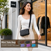 Sac bandoulière mini EVA personnalisable, imperméable et durable, multi-styles, à porter à l'épaule ou à la taille, pour les voyages quotidiens et les activités de plein air