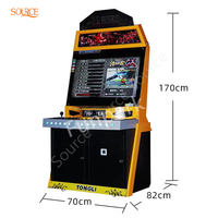 Máquina de Videojuegos Arcade SOURCE, Operada con Monedas, Pantalla LCD de 55 Pulgadas, King of Fighters, Street Fighter, para Centros de Juego
