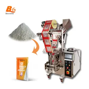 Yarı otomatik yüksek kalite 3/4 yan sızdırmazlık plastik baharat torbası paketleme makinesi