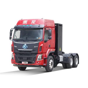 China Dongfeng Pure Electric's heavy-duty ev truck recharging tractor can be quickly recharged in one hour at low cost