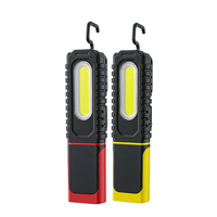 Lampe de travail LED COB magnétique rechargeable par Type-C avec clip de poche pour atelier et réparation automobile