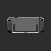 Kit de Funda Protectora Antideslizante Ergonómica Desmontable y Acoplable de PC y TPU a Prueba de Golpes para Accesorios de Juego de Nintendo Switch 2