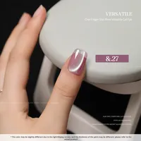 Nouvelle Arrivée 2026 Vernis Gel UV Effet Œil de Chat 15ml 36 Couleurs pour Vente en Gros Finition Perles de Verre Scintillantes Exclusivité Salon