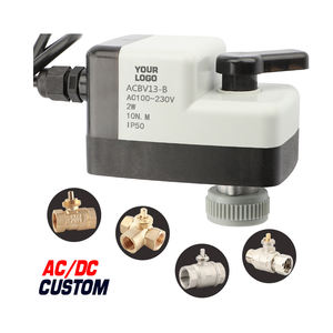 DC12V/DC24V actionneur de vanne à bille en acier inoxydable motorisé contrôle du débit d'eau électrique marche-arrêt température normale OEM personnalisable - Product Image 4