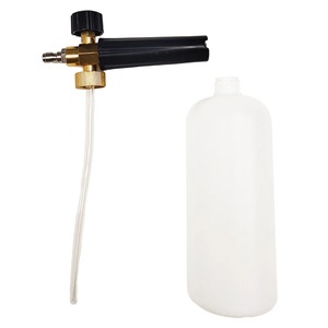 <span class=keywords><strong>Canon</strong></span> à mousse réglable 1 litre, lance à mousse robuste avec valve en laiton et raccord rapide 1/4 pouce pour le detailing automobile - Product Image 4