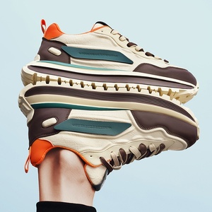 Zapatillas deportivas casuales, cómodas y transpirables, con suela de goma antideslizante, zapatillas blancas para hombre, calzado moderno - Product Image 4