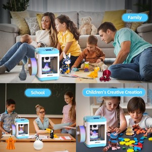 Impresora 3D FDM Geeetech M1S Mini, Completamente Ensamblada, para Niños y Principiantes, Impresora 3D WiFi para el Hogar (Envío desde Almacén en EE. UU.) - Product Image 5