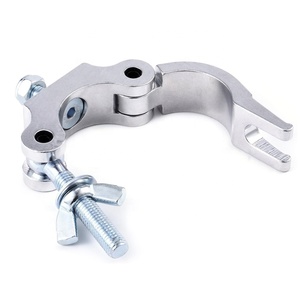 50mm chiều rộng bạc 2 inch nhôm nặng nửa Coupler giàn kẹp phù hợp cho (38-52) mm giai đoạn ánh sáng kẹp và DJ Đèn kẹp - Product Image 3