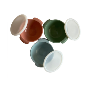 Vaisselle sans BPA pour enfants, assiette d'alimentation pour bébés, bol en silicone à ventouse - Product Image 1